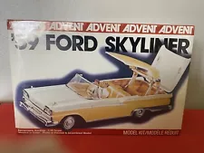 Rare 59 Ford Skyliner Model Kit Made By 1979 Revell Inc. USA 1/25 Scale NIB