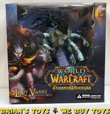 World Of Warcraft Action Figures Lady Vashj Deluxe Collector Figure NR