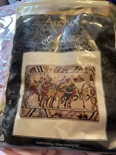 Anchor Glorafilia Needlepoint Tapestry Hastings William Rides to War Cushion Kit