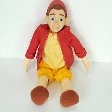 The Adventures of Pinocchio Movie doll 1996 Equity toys Kushner Locke Co 14"