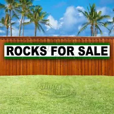 ROCKS FOR SALE Advertising Vinyl Banner Flag Sign LARGE HUGE XXL