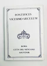 Souvenir Coins From Vatican City 9 Popes Pontifices Vicesimo Seculum