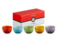 Le Creuset Pokemon Sphere Rice Bowl set of 5 authorized for sale in Japan