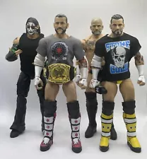 WWE Elite Basic CM Punk Action Figure Lot Of 4 Accessories *Read Description*