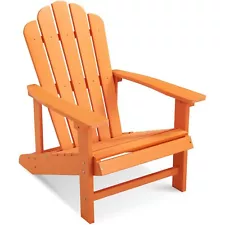 Adirondack Chair, Polystyrene, Durable Fire Pits Chair for Lawn and Garden