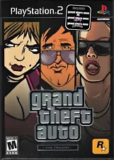 Grand Theft Auto The Trilogy Vice, San Andreas, III - PlayStation 2 New