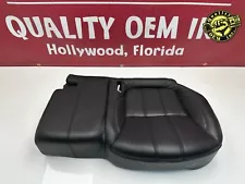 2014-2017 LAND RANGE ROVER SPORT REAR LEFT 2ND ROW SEAT LOWER CUSHION BLACK OEM