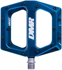 DMR Vault Platform Pedals 9/16" Concave Alloy Body 22 Removable Pins Super Blue