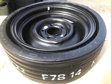 CUDA CHALLENGER F 78 14 SPACE SAVER TIRE 1970 1971 AAR T/A HEMI BF GOODRICH SHOW