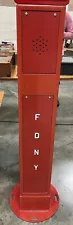 FDNY Fire Alarm Call Box Pedestal