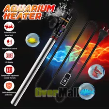 500W Digital Aquarium Heater LED Temp Display for Large Fish Tank Anti-Explosion