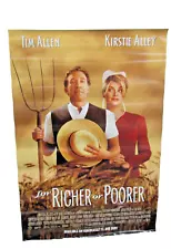 FOR RICHER OR POORER Original Movie Store Movie Poster ( Not For Sale ) Wall#5