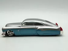 Jada Toys Dub City 1949 Cadillac Series 62, Silver & Blue, 1:64, Excellent