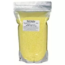 Sulfur Prills Granular 4lb Bag for Greenhouse Sulphur Burner Vaporizer