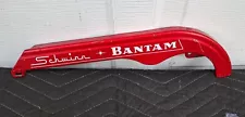 SCHWINN Chicago Bantam '79 girls or boys chainguard, red, straight, solid