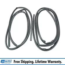 Door Weatherstrip Pair Set of 2 NEW for 67-72 Chevy GMC Trucks