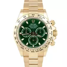 rolex daytona green dial for sale