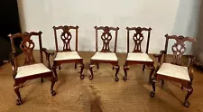 Vintage Miniature Dollhouse Artisan Chair Lot - Signed BSV Betty Valentine