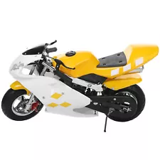 49cc 2 Stroke Pocket Bike, Mini Motorcycle for Kids, Gas Pocket Motorbike US