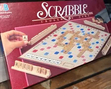 Vintage 1989 Scrabble Crossword Board Game MB Milton Bradley Complete