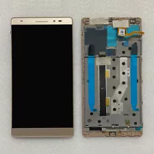 LCD Screen Touch Digitizer With Frame For Lenovo Phab2 Plus PB2-670n /y /m Gold