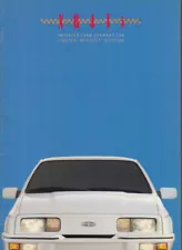 1988 Merkur XR4Ti Sales Brochure for Lincoln-Mercury dealers in USA 1/1988