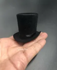 1/6 scale Black Top Hat for 12" Action Figure Doll Accessories