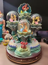 Little Mermaid 20th Anniversary Daughter's of Triton Disney Snow Globe