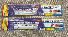 Student Grades 1-3 Classroom Desk Nameplates Name Tags for Teachers 2 Pack of 36