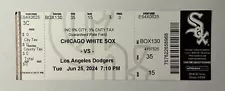 FULL TICKET-LOS ANGELES DODGERS/CHICAGO WHITE SOX JUNE 25, 2024-OHTANI HOME RUN