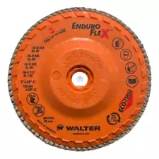 Walter Enduro Flex 5" x 5/8-11 Flap Wheel Disc Zirconia Aluminia Type 29 80 Grit