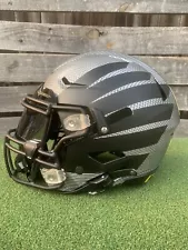 OREGON DUCKS CARBON FIBER W/INLAID FLAT BLACK WINGS AUTHENTIC SPEEDFLEX HELMET