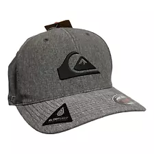 Quiksilver Amped Up Flexfit Hat L/ XL Dryflight Water Resistent Recycled Poly