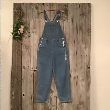 Women’s / Juniors Vintage 90’s Denim Bib Overalls 33" Waist