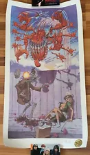 ROBERT WILLIAMS - APPETITE FOR DESTRUCTION - SIGNED LTD ED. PRINT - 1989 - G'n'R