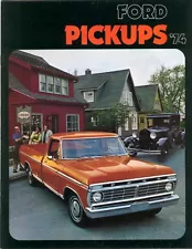 1974 Ford F-100 F-250 F-350 Pickup Truck Dealer Sales Brochure