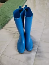 Blue Rain Boots