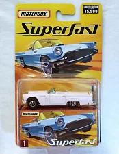 Matchbox Superfast #1 Limited Edition 1957 Ford Thunderbird Pink For Sale