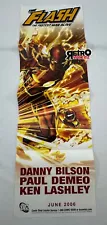 THE FLASH San Diego Comic Con 2006 PROMO POSTER 11x34 DC Comics Folded 34" X 11