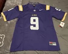 Joe Burrow LSU Tigers NCAA Jersey STITCHED NWT Size Large