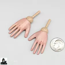 1:6 scale Soldier Story Male Nude Bendy Hands for 12" Figures