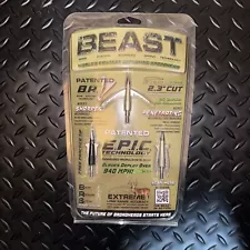 BEAST Broadhead 2.3” Cut