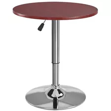 Modern Pub Table Bar Table Adjustable Height Round Bar Table for bistro cafe