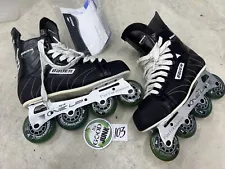 Bauer Sz. 9.5 Roller Blades Hockey Adult Inline Skates Tuik Performance