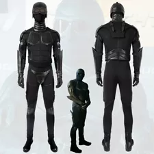 Black Noir Costume The Boys Season 2 Cosplay Suit with Boots