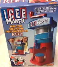 ICEE Home Maker Ice Machine 6+ Iced Drinks All Pieces & Inst. Incl. Free Ship