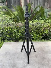 Nineight TP72 6 Foot 72 inch Tall Tripod for Camera Phone Recording Device Black