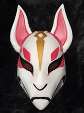 Fortnite Drift Fox Mask Adult Teen Plastic Cosplay Halloween