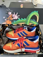 Size 12 - adidas Dragon Ball Z x ZX 500 RM Son Goku Sneakers