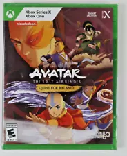 Avatar The Last Airbender: The Quest for Balance Microsoft Xbox One/ X New Game